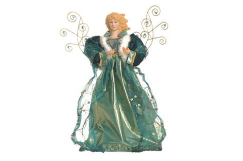 COMODIN | FIGURA ANGEL AZUL 35 CM