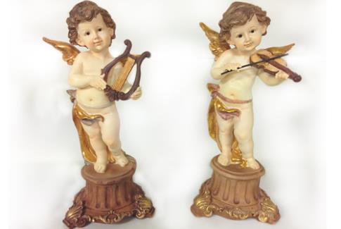 COMODIN | FIGURA ANGEL MUSICAL 29 CM