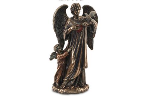 COMODIN | FIGURA ARCANGEL CHAMUEL 29X18X12 CM.