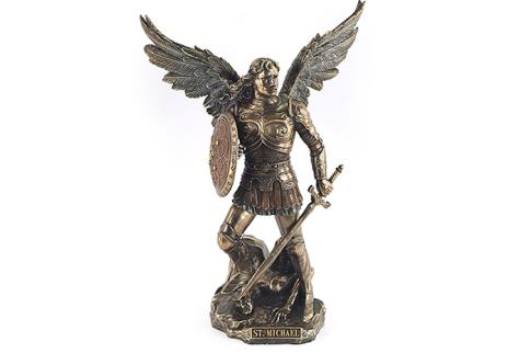 SANTOS Y ARCANGELES | FIGURA ARCANGEL MIGUEL 24 CM