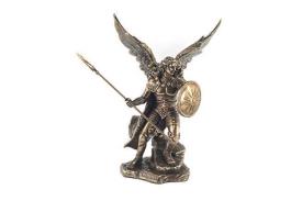 FIGURAS SANTOS Y ARCANGELES | FIGURA ARCANGEL RAFAEL 24 CM