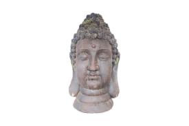 FIGURAS DIOSES, BUDAS Y MONJES | FIGURA CABEZA BUDA 27X29X59 CM.