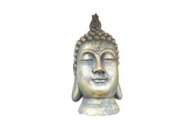 FIGURAS DIOSES, BUDAS Y MONJES | FIGURA CABEZA BUDA 29X27X50 CM.