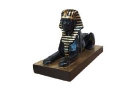 FIGURAS EGIPCIAS | FIGURA ESFINGE RESINA 38X15X21.5 CM.
