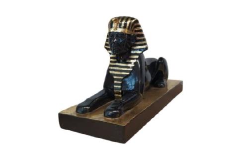 FIGURAS EGIPCIAS | FIGURA ESFINGE RESINA 38X15X21.5 CM.