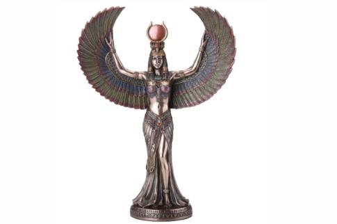 FIGURAS SANTOS Y ARCANGELES | FIGURA ISIS ALAS DESPLEGADAS