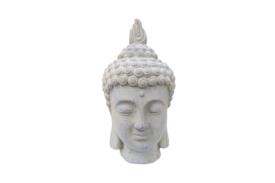 FIGURAS VARIAS | FIGURA MAGNESIA 18X18X35 BUDA GRIS