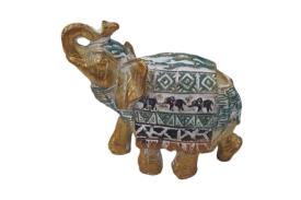 FIGURAS ELEFANTES | FIGURA RESINA 9X4X8,2 ELEFANTE DECAPE