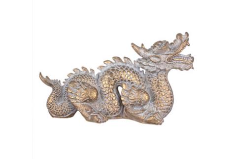 COMODIN | FIGURA RESINA DRAGON CHINO 43 x 16 x 25 cm