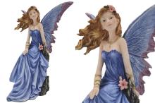 FIGURA RESINA HADA SENTADA 15CM