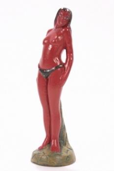 COMODIN | FIGURA RESINA POMBA GIRA DE PIE 4 X 14 CM.