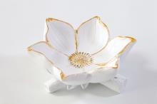 FLOR PORTALUMINAS BLANCO Y DORADO (13X11CM): ENCIENDE TU MAGIA INTERIOR Y ELEVA LA VIBRACION DE TU HOGAR FLOR PORTALUMINAS BLANCO Y DORADO (13X11CM): ENCIENDE TU MAGIA INTERIOR Y ELEVA LA VIBRACION DE TU HOGAR