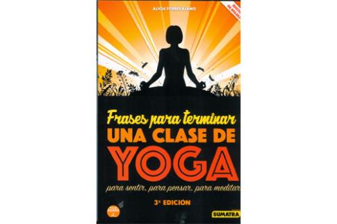 LIBROS DE YOGA | FRASES PARA TERMINAR UNA CLASE DE YOGA (Bolsillo)