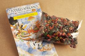 INCIENSOS EN GRANO | INCIENSO 7 PODERES AFRICANOS (SOBRE 50 GR APROX CON INSTR)