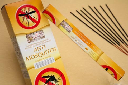 COMODIN | INCIENSO ANTI MOSQUITOS HEXAGONAL 20 VARILLAS 26 G.