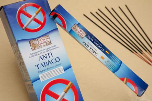 COMODIN | INCIENSO ANTI TABACO HEXAGONAL 20 VARILLAS 26 G.