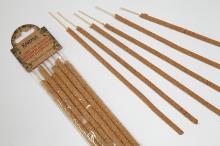 INCIENSO ARTESANO DE PALO SANTO NATURAL Y JAZM�N (Purificacion y amor) 23 CM (7 CM �). 6 unidades.