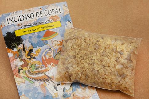 COMODIN | INCIENSO COPAL (SOBRE 50 GR APROX CON INSTRUCCIONES)