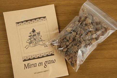 INCIENSOS EN GRANO | INCIENSO DE MIRRA (SOBRE 100 GR APROX)