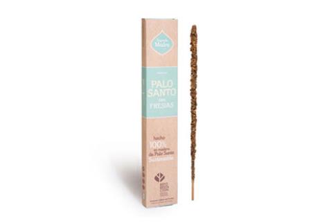 INCIENSOS SAGRADA MADRE | INCIENSO DE PALO SANTO CON FRESAS (8 varillas)