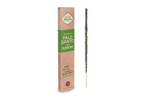 INCIENSOS SAGRADA MADRE | INCIENSO DE PALO SANTO CON ROMERO (8 varillas)