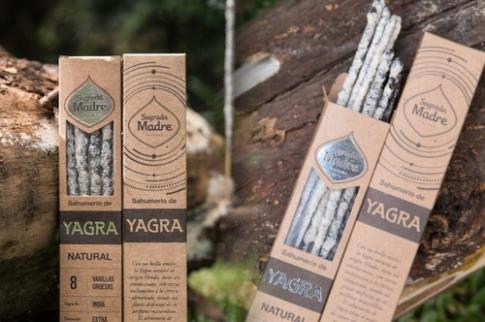 INCIENSOS SAGRADA MADRE | INCIENSO DE YAGRA NATURAL (bolsa de 20 varillas)