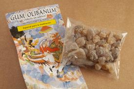 INCIENSOS EN GRANO | INCIENSO GUM OLIBANUM (SOBRE 50 GR APROX CON INSTR)