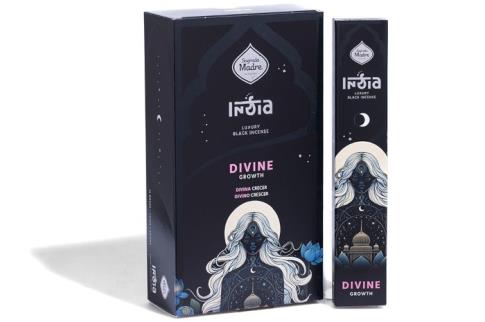 INCIENSOS SAGRADA MADRE | INCIENSO INDIA BLACK DIVINA (crecer)