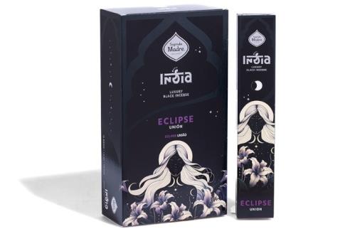 INCIENSOS SAGRADA MADRE | INCIENSO INDIA BLACK ECLIPSE (uni�n)