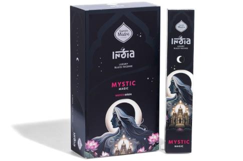 INCIENSOS SAGRADA MADRE | INCIENSO INDIA BLACK MYSTIC (magia)
