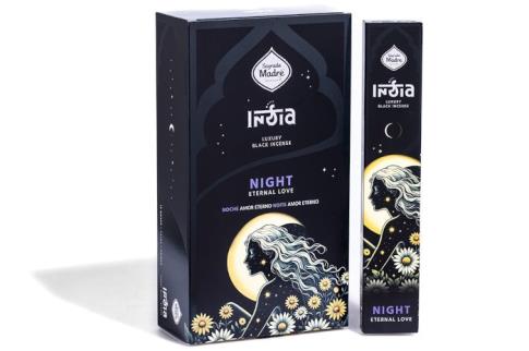 INCIENSOS SAGRADA MADRE | INCIENSO INDIA BLACK NIGHT (amor eterno)