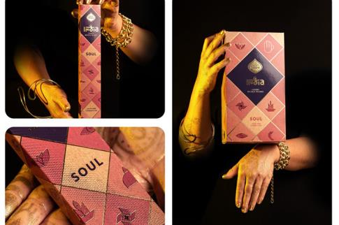 INCIENSOS SAGRADA MADRE | INCIENSO INDIA MASALA ALMA (CALMA Y CONEXI�N) 12UDS