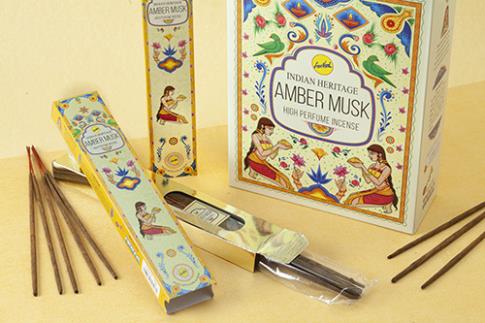 COMODIN | INCIENSO MASSALA ALMIZCLE INDIAN HERITAGE 15GR