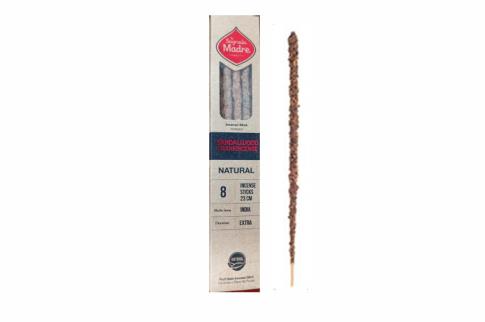 INCIENSOS SAGRADA MADRE | INCIENSO NATURAL CON SANDALO (FRANKINCENSE&SANDALWOOD 8 varillas)