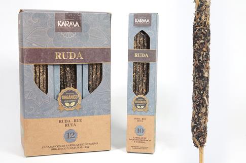 COMODIN | INCIENSO ORGANICO DE RUDA (25 GRAMOS - 10 STICKS)
