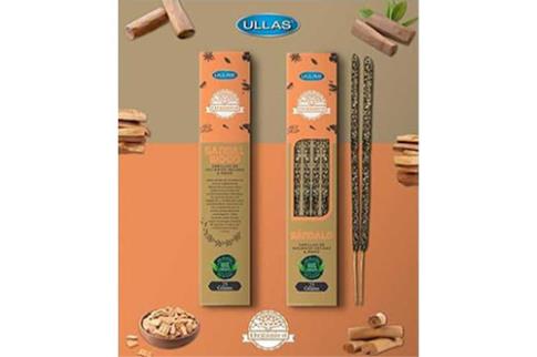 COMODIN | INCIENSO ORGANICO SANDALO 25GRAMOS. (10 VARILLAS) (Para proteccin)