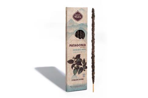 INCIENSOS SAGRADA MADRE | INCIENSO PATAGONIA HIERBA MATE  MENTA - ESTIMULANTE NATURAL (6 varillas)