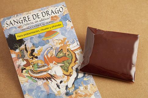 INCIENSOS EN GRANO | INCIENSO SANGRE DE DRAGO (SOBRE 15 GR APROX CON INSTRUCCIONES)