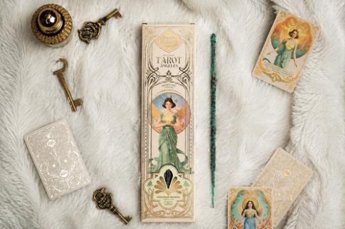 INCIENSOS SAGRADA MADRE | INCIENSO TAROT ANGELES BAYAS DE GERANIO