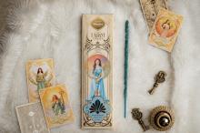 INCIENSO TAROT ANGELES SABIDURIA (HOJAS DE VIOLETA)