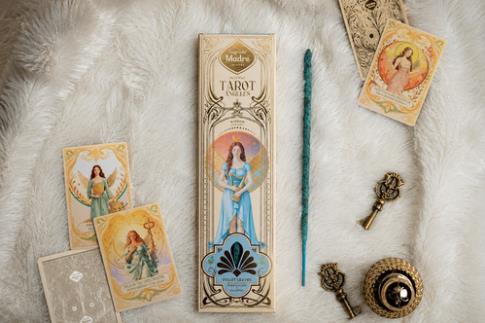 INCIENSOS SAGRADA MADRE | INCIENSO TAROT ANGELES SABIDURIA (HOJAS DE VIOLETA)
