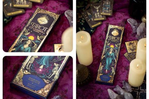 INCIENSOS SAGRADA MADRE | INCIENSO TAROT DE MARSELLA (Magnolia y Ol�bano)