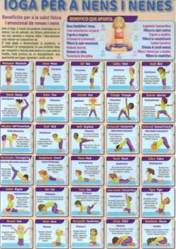 POSTALES Y POSTERS | IOGA PER A NENS I NENES (L�mina doble cara)