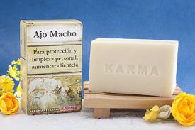 JABONES ARTESANOS KARMA | JABON AJO MACHO 100 gr. (Para atraer clientela y proteccin)