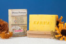JABONES ARTESANOS KARMA | JABON DIOSA FORTUNA 100 gr (Para atraer buena suerte y riqueza)