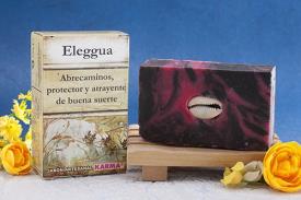 JABONES ARTESANOS KARMA | JABON ELEGGUA 100gr. (Abrecaminos)