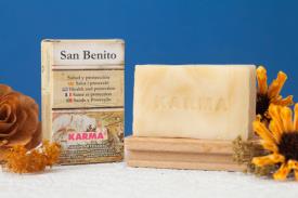 JABONES ARTESANOS KARMA | JABON SAN BENITO 100 gr. (Para proteccin)