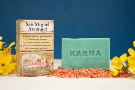 JABONES ARTESANOS KARMA | JABON SAN MIGUEL ARCNGEL 100 gr. (Para alejar espritus y protegerse contra enemigos)