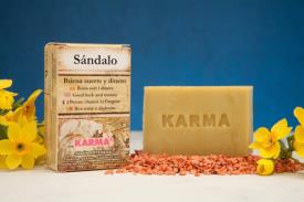 JABONES ARTESANOS KARMA | JABON SANDALO 100gr. (Para protección)