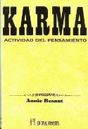LIBROS DE ANNIE BESANT | KARMA: ACTIVIDAD DEL PENSAMIENTO